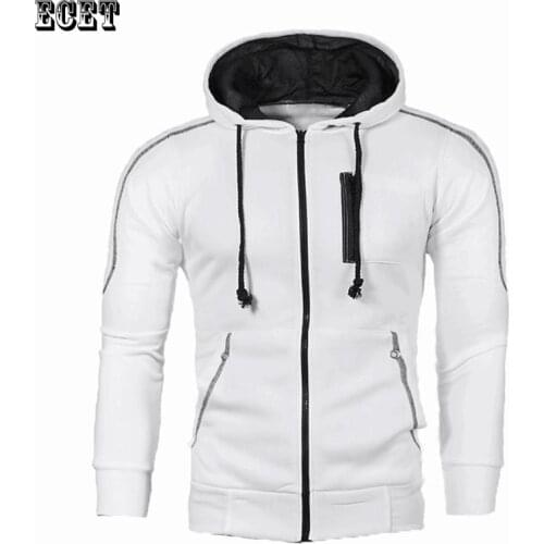 Mens Clothing Streetwear Fashion Mens Jackets Joggers Casual Zip Hoodie Brand Mens Tops Fitness Sportswear