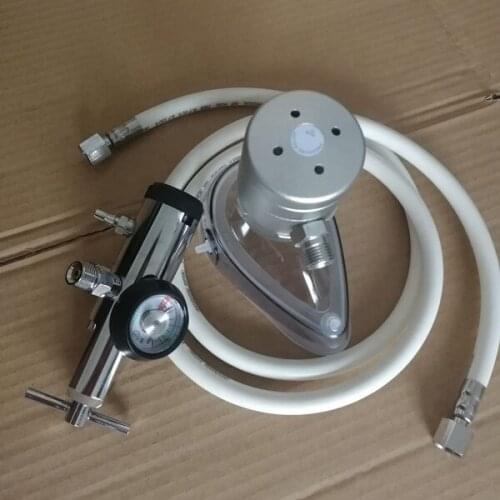 Medical oxygen Demand valve set in pressure regulator with 1.5m high pressure hose
