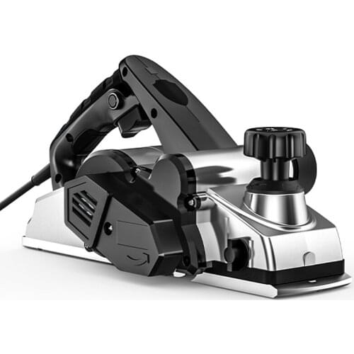 Small Portable Electric Planer Woodworking Planer 220V/1500W Electric Planer Household Desktop Multi-function Planer Planer