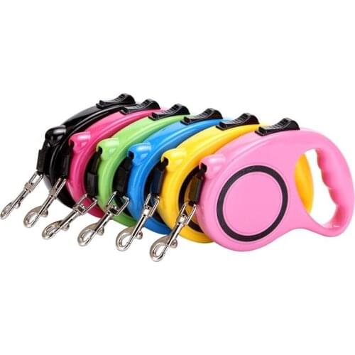New Nylon Retractable Dog Leash Rope for Small Medium Large Dog Cat Retractable Dog Leashes Cat Lead Pet Leash Collar Harness