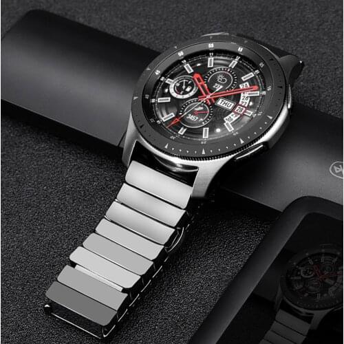 Strap for Samsung Galaxy watch 46mm band Gear S3 Frontier Ceramic bracelet 3 46 22mm bracelet Huawei watch gt 2 pro/fit 45mm