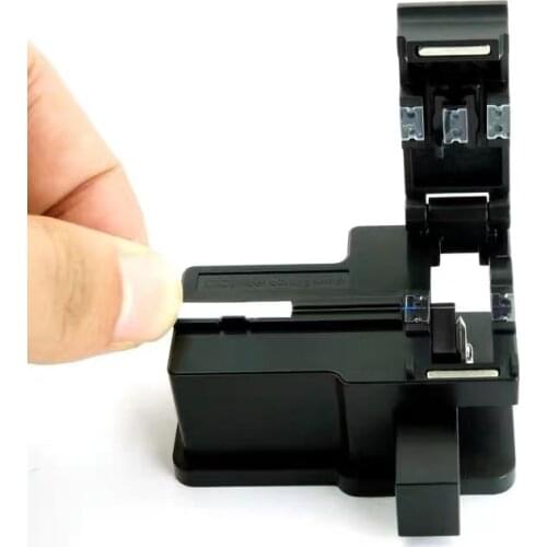 New Hand Tool FTTH Optical Fiber Cutter Tungsten Steel Sheet Fiber Optical Cleaver Tool Plastic Material Special Wholesale