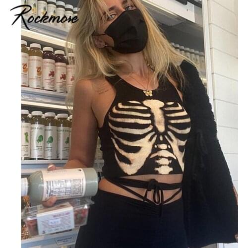 Женские трикотажные майки Rockmore China At AliExpress