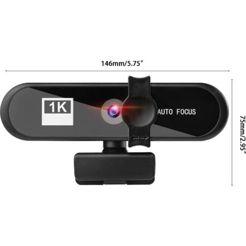 YYDS 1080P Web 1/2/4/8K Auto Focus Free Drive Web Camera with Mic Privacy Cover for Computer Laptop Video Record Camera Web