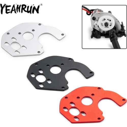 YEAHRUN Metal Motor Plate Gearbox Mount Fixed Bracket for 1/24 Axial SCX24 90081 RC Crawler Car Upgrade Parts