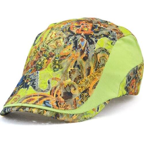 Lace Print Womens Sun Hat Fashion Caps Brand New Women Cap Visor Summer Berets Hat Gorras
