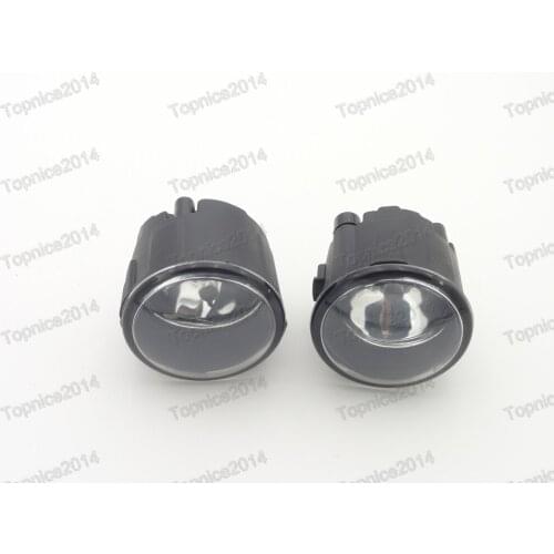 1Pair Clear Front Driving Bumper Fog Lights With bulb For Nissan X-Trail 2007-2013