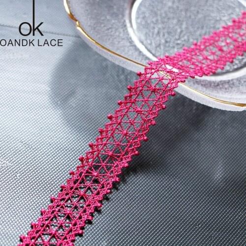 3 yard width: 2 cm high quality DIY Coulomb hand-made embroidery accessories, lace, lath decoration