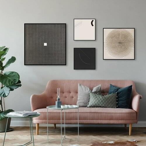 Abstract Gold Luxury Posters Nordic Canvas Art Painting Home Decor Wall Art Retro Print Living Room Vintage Minimalist Picture