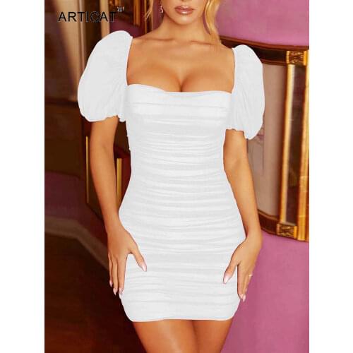 ARTICAT Short Sleeve Dresses