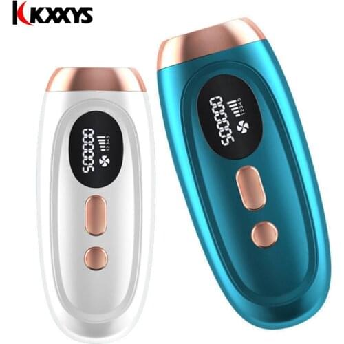 Electric IPL & Laser Epilator Permanent Painless Hair Removal Face Body Depilador Armpit Bikini Device FDA 500000 shots Flashes