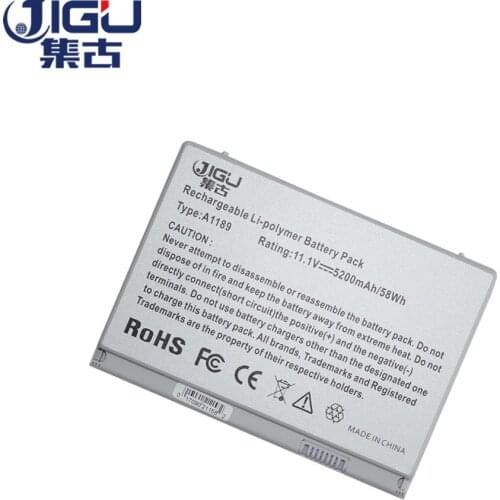 JIGU New Replacement Laptop Battery A1189 MA458 For Apple For MacBook Pro 17" MA611X/A