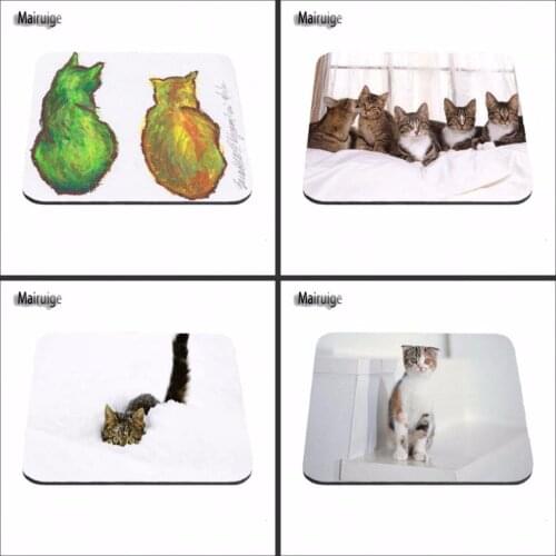Top Selling Two Lovers Cats Hot Item Custom Design Gaming Rubber Mousepad Rubber Mats for Size 18*22cm and 25*29cm And 25*20cm