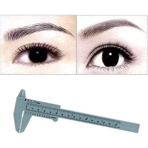 Micro-blading Eyebrow Guide Ruler Permanent Tools Updated Eyebrow Grooming Stencil Shaper Ruler Measure Tool Makeup Tool parts