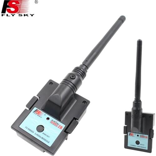 Flysky FS RM003 2.4G Transmitter Module With Antenna Compatible AFHDS 2A FPV Receiver For TH9X Rc Parts Accessories