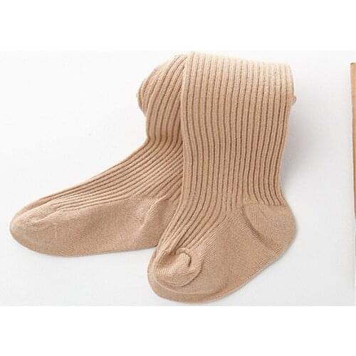 2020 Autumn And Winter New Leggings Baby Girl Clothes Boys Clothes Warm Pantyhose Vertical Pattern Fashion All-match Leggings