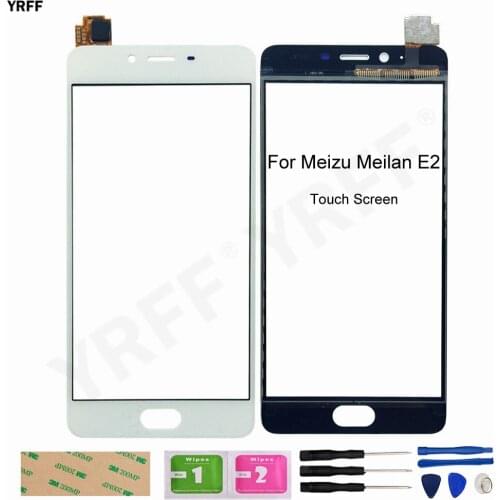 Front Glass Panel Touch Sensor For Meizu Meilan E2 Touch Screen Digitizer phone Parts