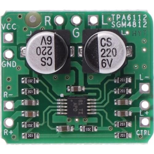 Headphone Amplifier Board SGM 4812 Differential Balanced HIFI Amp Module 150mW