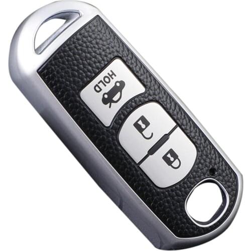 HOT Leather Tpu Car Remote Key Case Cover For Mazda 2 3 5 6 CX-3 CX-4 CX-5 CX-7 MX5 CX-9 Atenza Axela CX-7 CX3 CX8 Accessories