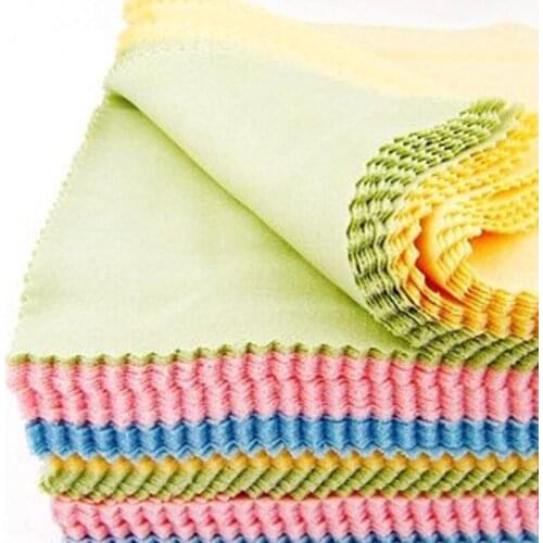 Free Shipping Microfiber Cleaning Cloths for Tablet Laptop Lens Eyeglasses Wipes Dust Washing Cloth 14*14 cm LX7942