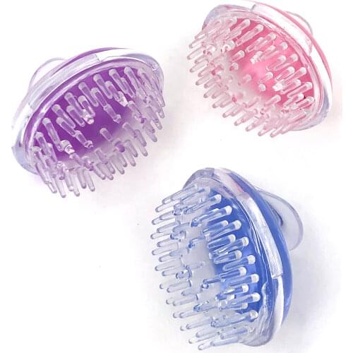 Silicone Head Body Massager Shampoo Scalp Massage Brush Hair Washing Comb Body Shower Brush Bath Spa Slimming Massage Brush