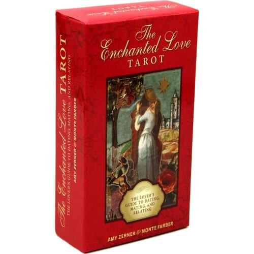 The Enchanted Love Tarot 78 Cards Deck The Lovers Guide to Dating Mating and Relating Card Game Gifts Arcana Beginner Tarot Set