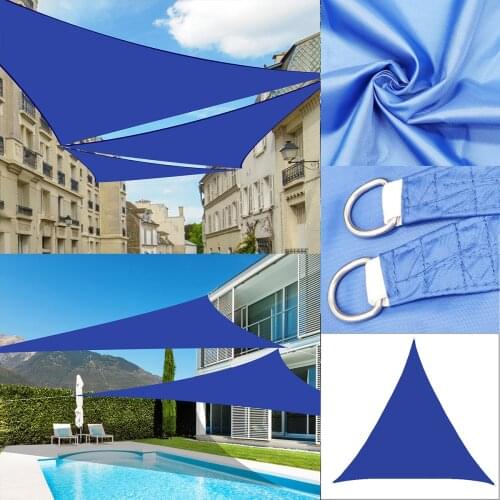 420D Oxford Sun Sail Pool Cover Sunscreen Awnings Outdoor Waterproof Sail Shade Cloth Gazebo Canopyawning Patio Pergola Carport
