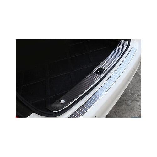 2* Outer + Inner Rear Bumper Step Plate For Mercedes Benz E Class W212 4DR 10-15