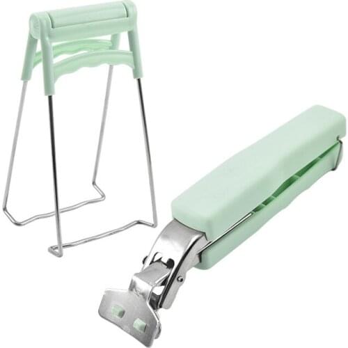 Stainless Steel Anti-hot Dish Clip 2-piece Set of Anti-slip Dish Clip Stainless Steel Plate Clip Kitchen Dish Clip Cooking Tools