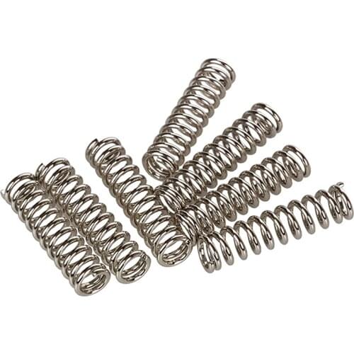 20pcs 20mm Strong 3d printer extruder spring 1.2mm Heated Bed Ultimaker Makerbot Wade 3D Printer Accessory Wire Springs