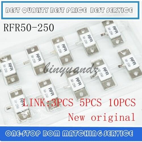 3PCS 5PCS 10PCS 100%New original; dummy load resistor RFR-50-250 RFR 50-250 RFR50-250 250W 50R 50 Ohms 250 Watt Single PIN