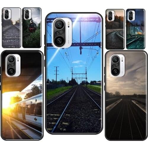 Train Rail Sunlight For POCO X3 Pro M3 F1 F3 Phone Case For Xiaomi Mi 11 Ultra Mi Note 10 Lite Mi 10T 9T Pro