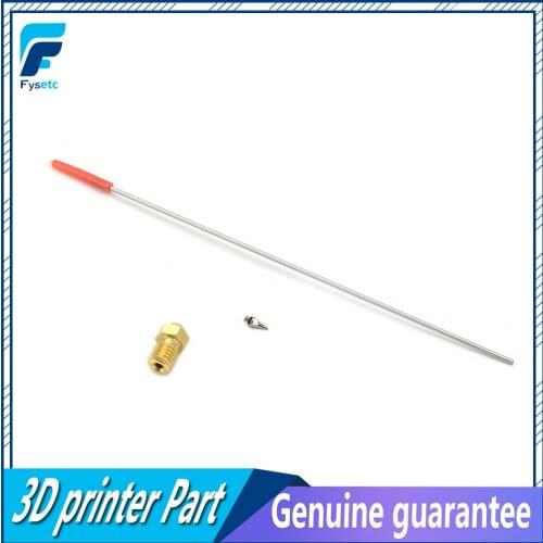 3D Printer Parts 0.2mm Airbrush Nozzle Adapter With Nozzles And Airbrush Needle Cleaning Tool Set For V6 Hotend 1.75mm Filament