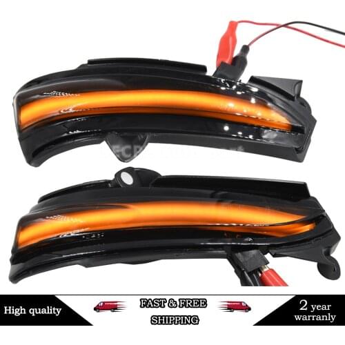 Dynamic Turn Signal Light Rearview Mirror Indicator car accessories For FORD MONDEO MK5 2014-2019 MK V 5 LED Side Wing