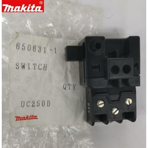 MAKITA 650631-1 Switch for DSS610 BSS610 DSS610RMJ DHS630Z DHS630RMJ DHS630RFE BSS610SFE BSS610RFE BHS630Z UC250D DKP180 BUC250