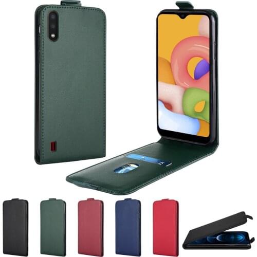 Leather Flip Case for Samsung A01 M01 A2 A3 J2 J4 Core A02 M02 A02S M02S A3 A5 2016 2017 A6 A8 Plus A7 A9 2018 Cover Phone case