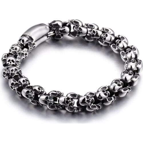 Fashion Retro Titanium Steel Titanium Steel Bracelet Mens Trend Personality Bracelet Jewelry