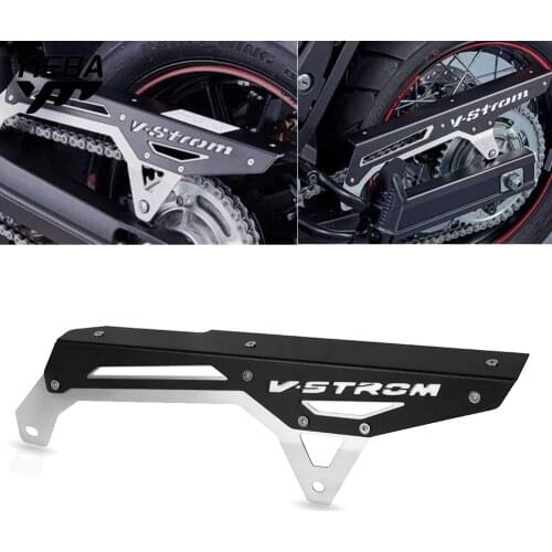 Motorcycle Aluminum Extension Sprocket Chain Guard Cover Protector For Suzuki DL650 V-Strom 650 2004-2020 VSTROM 650XT 650 XT