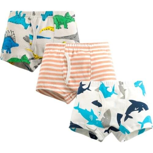 3pcs/lot Underwear Children Boy Shorts Teenager Boy Underwear Infant Underwear Adult Children Underwear