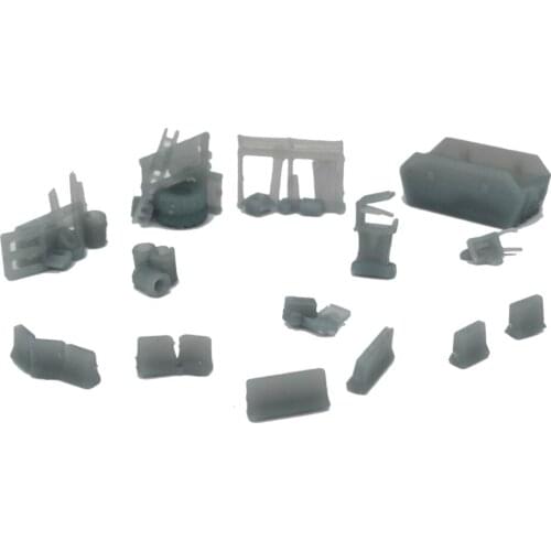 Outland Models Railway Scenery Accessory Street Junk Stuff Set 1:160 N Scale