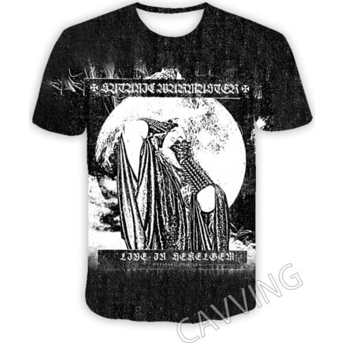 CAVVING 3D Printed Satanic Warmaster Band Casual T-shirts Hip Hop Tee Shirts Harajuku Styles Tops Clothing for Men/women