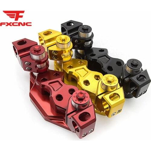 For Honda PCX125 PCX150 Triple Tree Clamp Set Motorcycle Alumnium Accessories Fat bar clamp Front Fork Shock Absorber