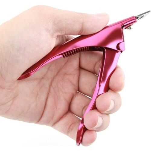 1pcs Nail Clipper Manicure Clamp Clippers U Shape Professional Manicure Store Scissors Toenail Modeling Cleansing Care Tools