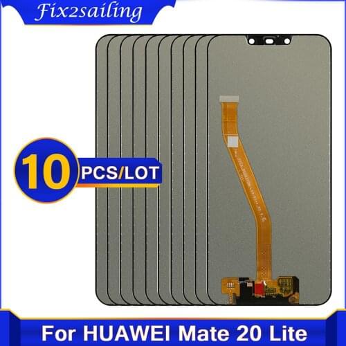 10 pcs/lot AAA+ For Huawei mate 20 lite LCD Display Touch Screen Digitizer Assembly Replacement for Huawei mate 20lite LCD