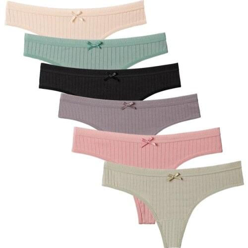 5 Pcs/lot New Arrival 2021 Women Panties Good Quality Plus Size Cotton Sexy G String Thongs M L XL XXL 9283
