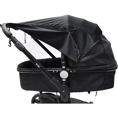 Baby Stroller Accessories Awning Protection Sunscreen Crib Cart Pushchair Parts Awning With Carry Cloth Bag Infant Stroller Part