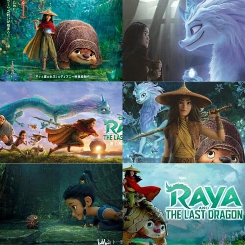 DIY Diamond Painting Disney Raya And The Last Dragon Cross stitch Full Square Diamond Embroidery Mosaic Icon Rhinestones Decor