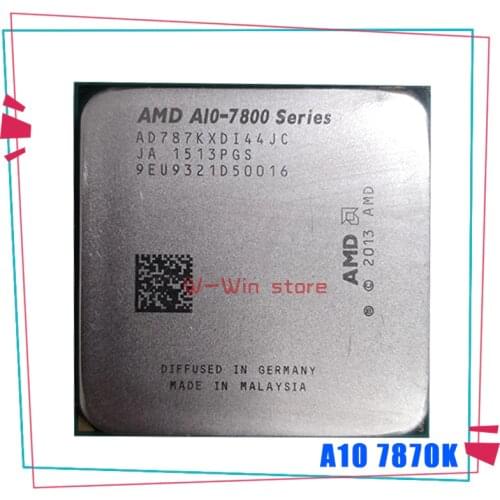 AMD A10-Series A10 7870K A10 7870 K 3.9 GHz Quad-Core CPU Processor AD787KXDI44JC Socket FM2