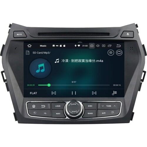 IPS Screen 4GB+32GB 8" Octa Core Android 8.0 Car DVD Player for Hyundai IX45 Santa Fe 2012-2014 Radio GPS WIFI Bluetooth USB DVR