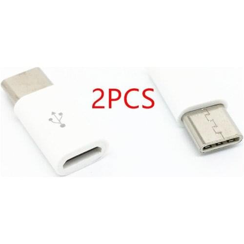 Free Delivery 2psc Micro Usb To Usb3.1 Type C Type-c for Xiaomi Mi6 6x MI5 5S 5S PLUS 5x 5c 4S 4C,REDMI PRO